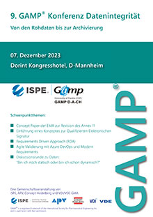 Programm 8. GAMP® Konferenz Datenintegrität als PDF